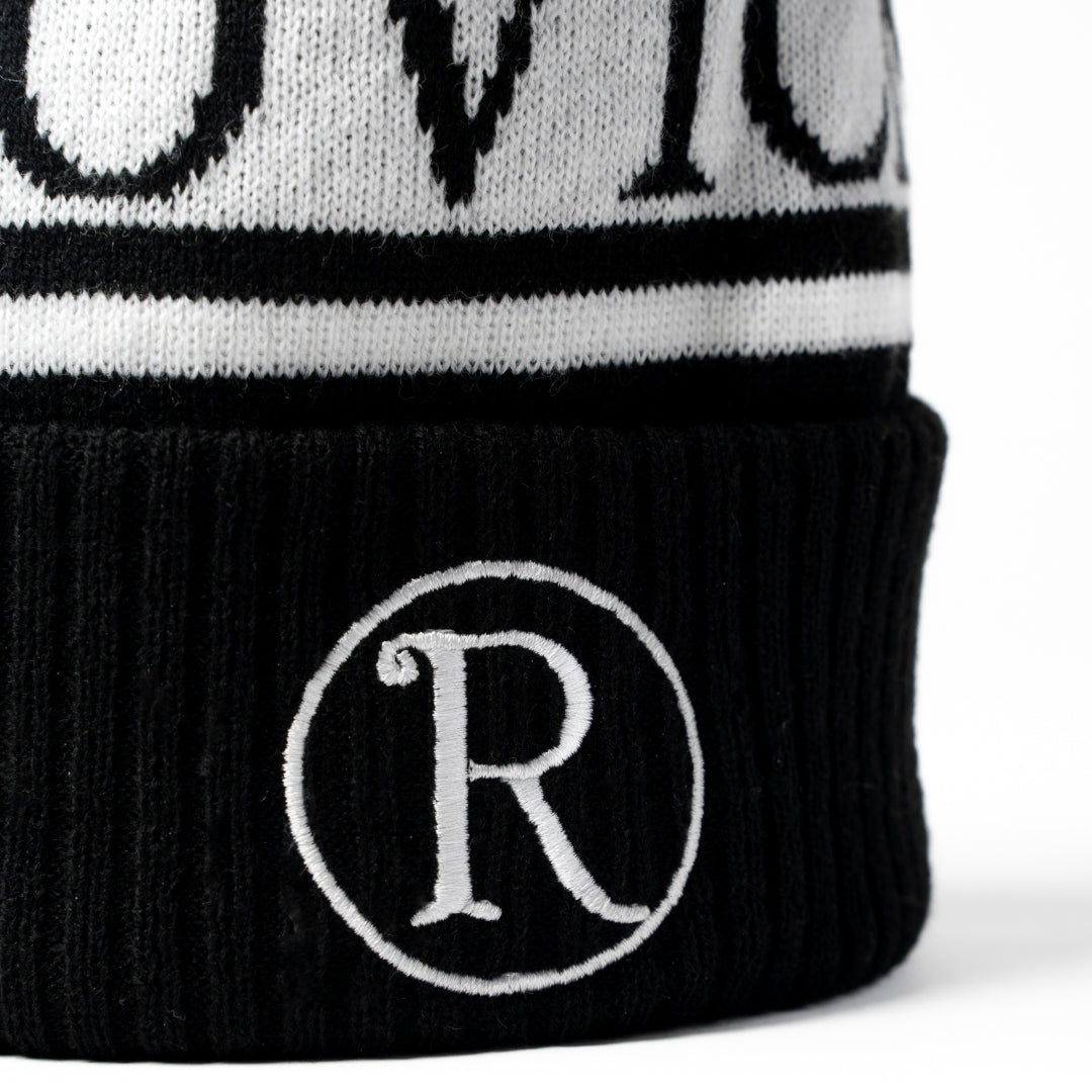 Knitted Beanie - Light Blue