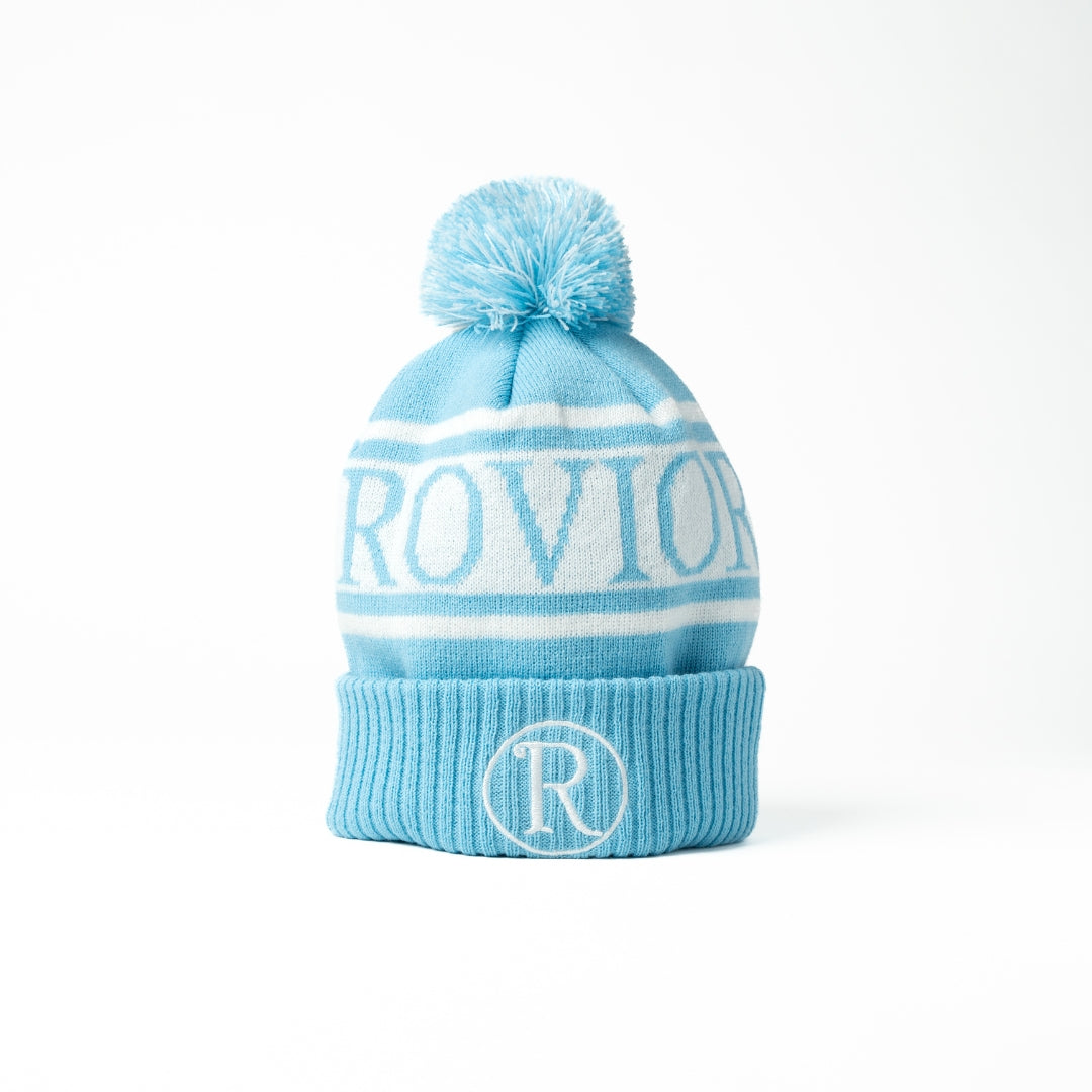 Knitted Beanie - Light Blue
