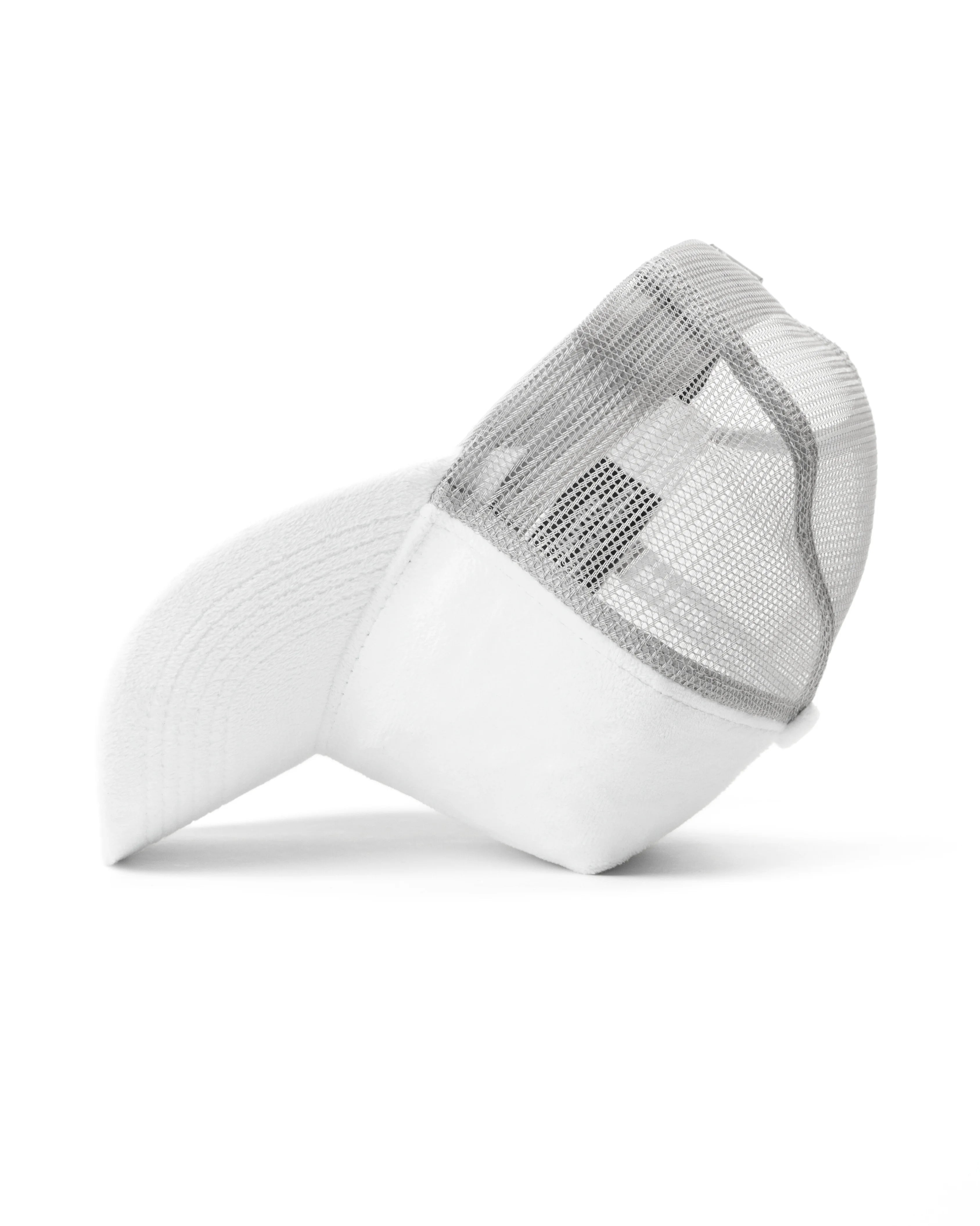 Metaluxe Velvet Cap - Black & White