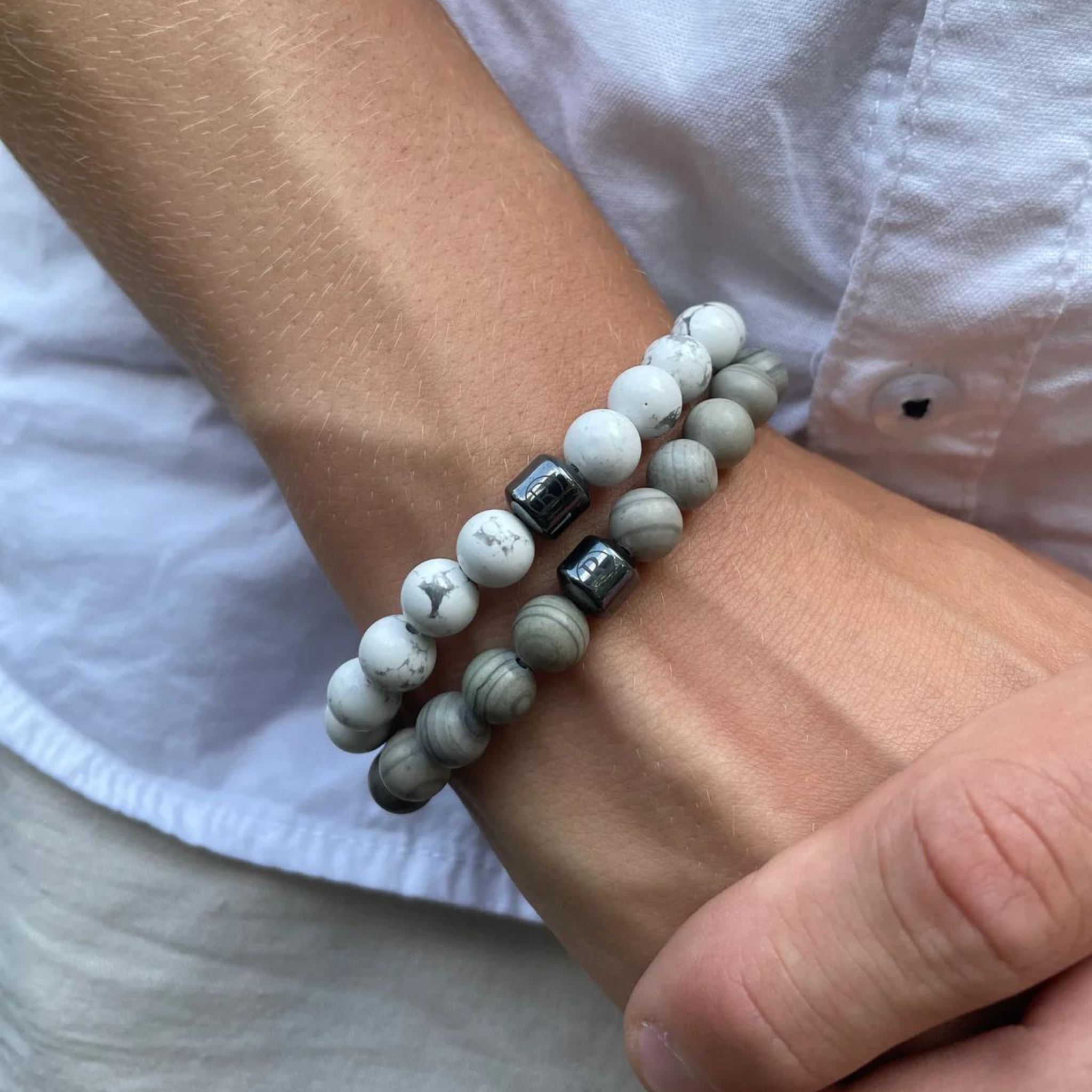 Marmor Armband - Kombinera Själv