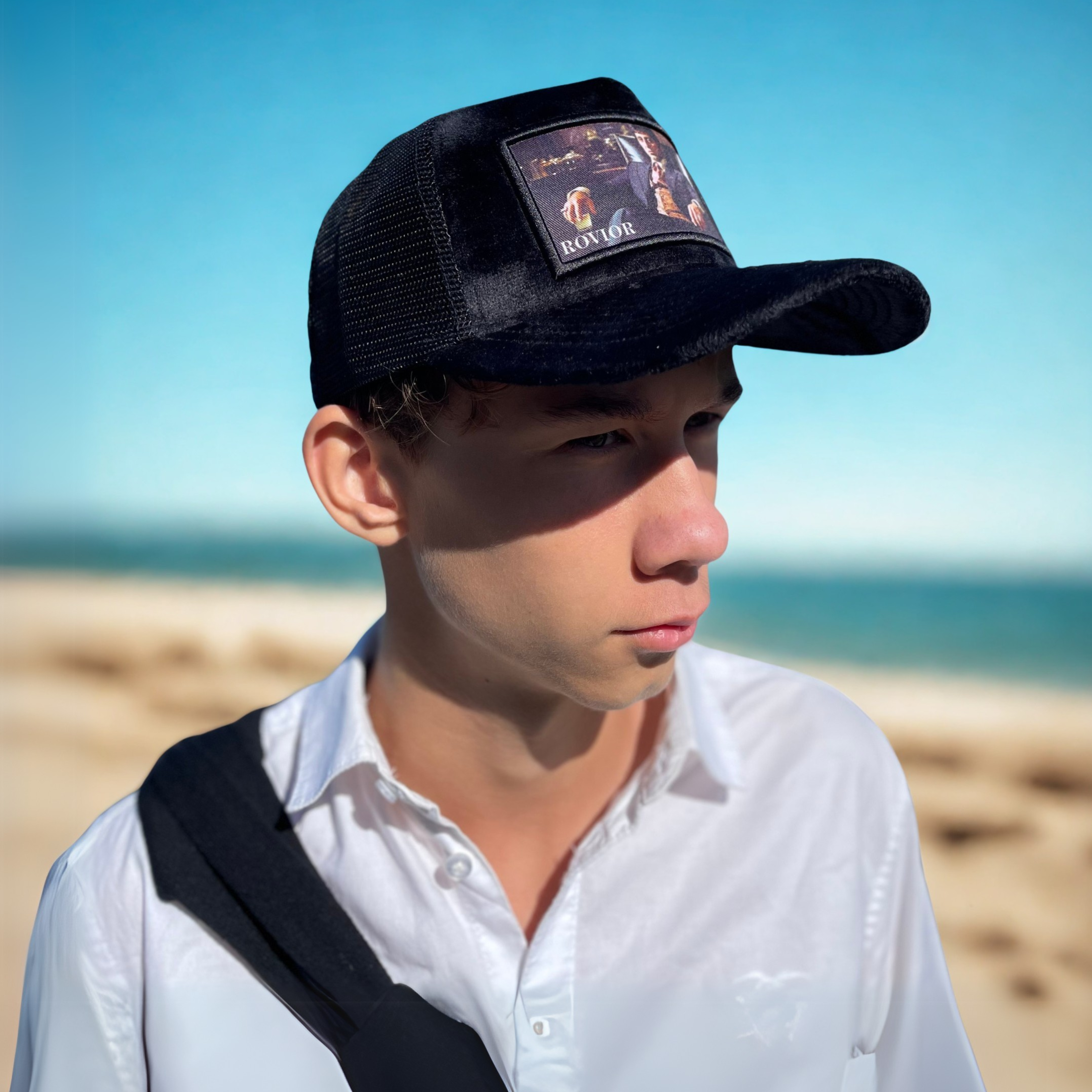 Tony Montana Velvet Cap - Black