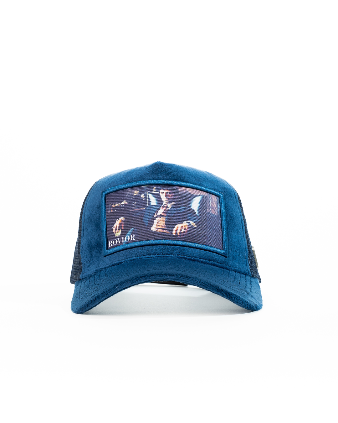 Al Pacino Velvet Cap - Dark Blue