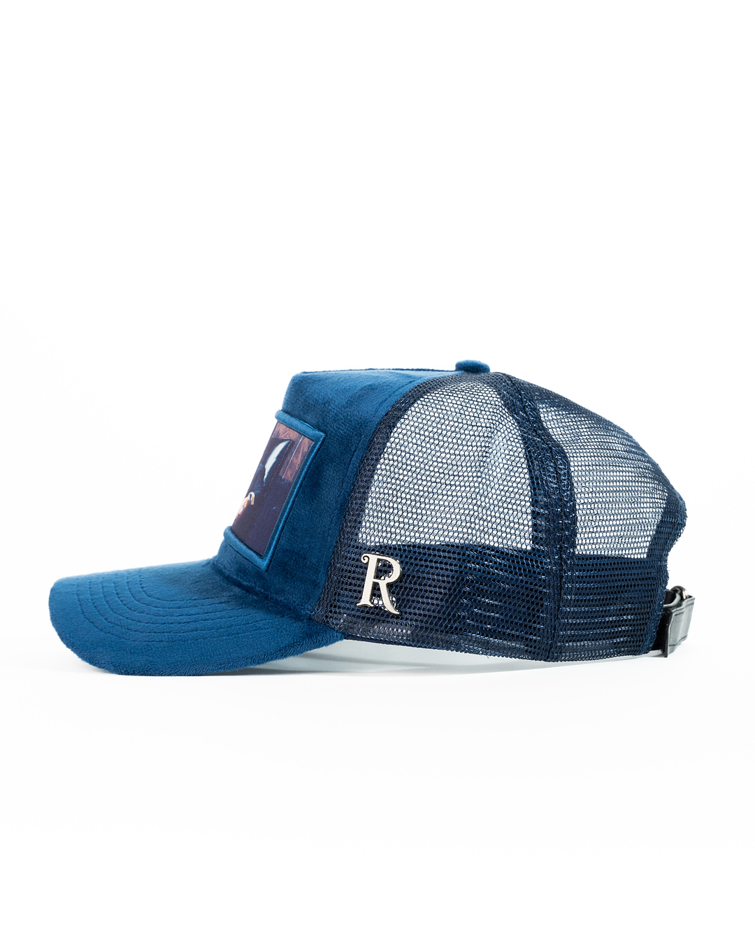 Al Pacino Velvet Cap - Dark Blue