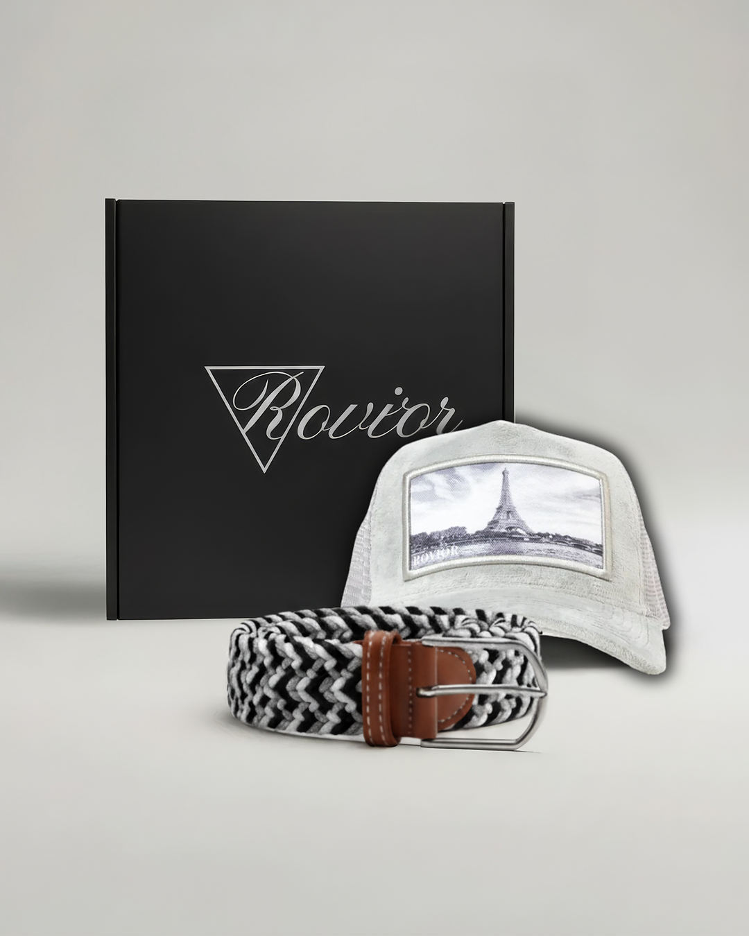 Black Friday Bundle – Paris Velvet Keps & Flätat Bälte