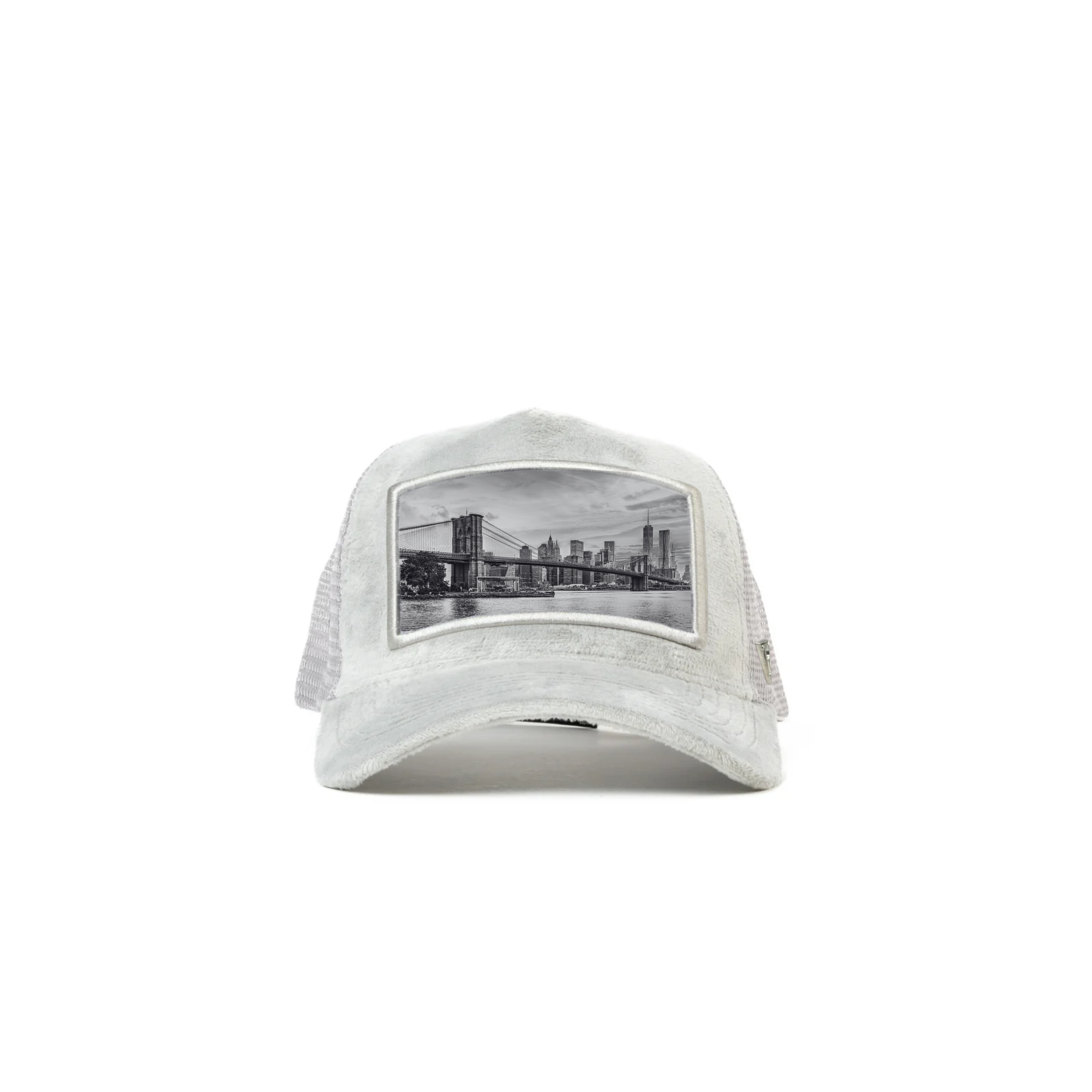 New York Velvet Cap - Grey